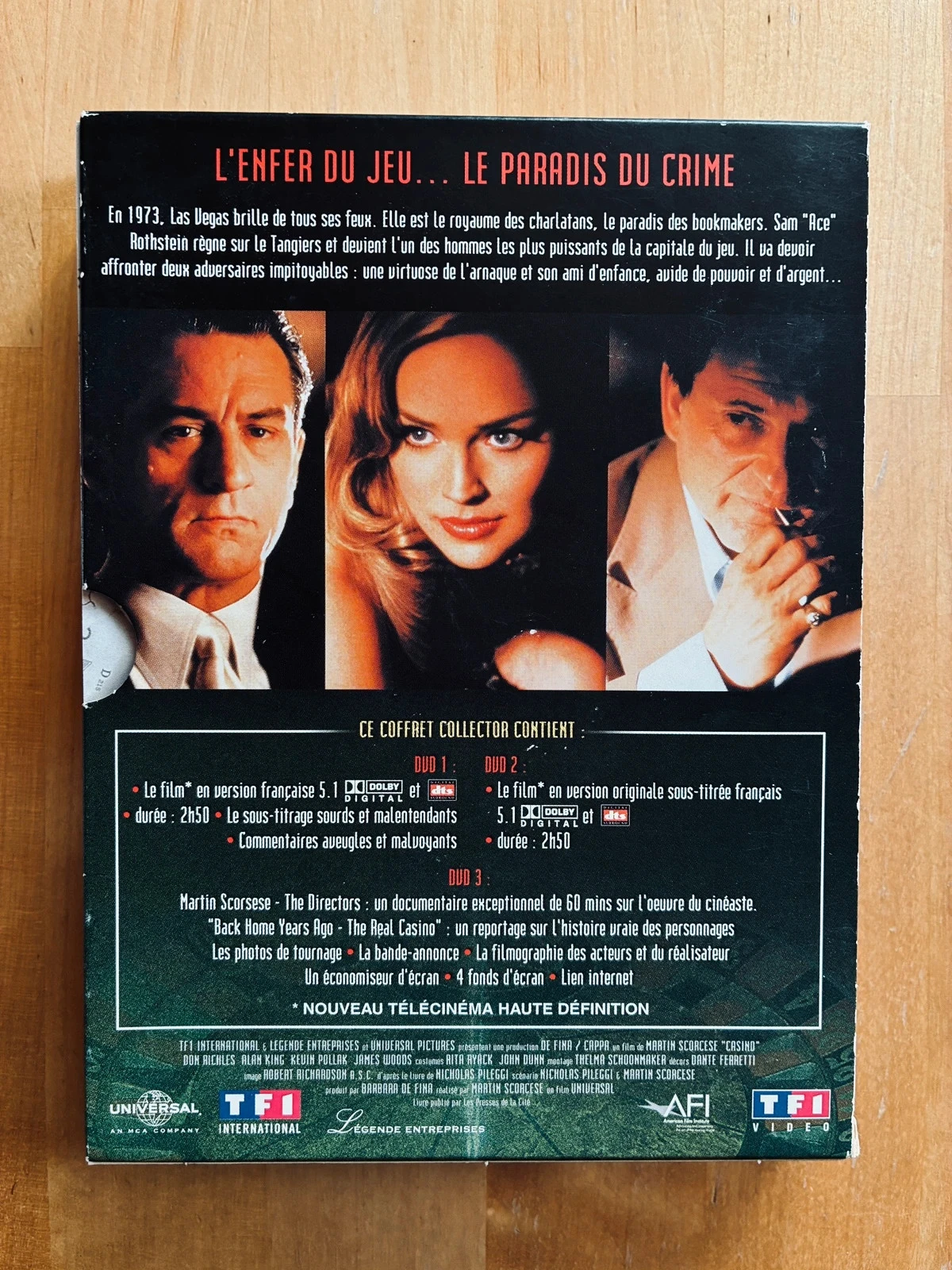 Martin Scorsese's Casino DVD box set collector's edition. – photo 2